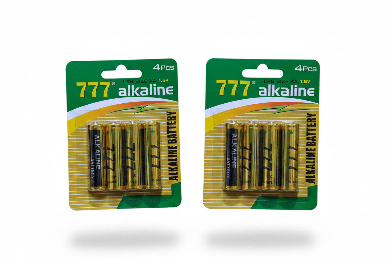 777 Alkaline LR6 Size AA 1.5V Battery