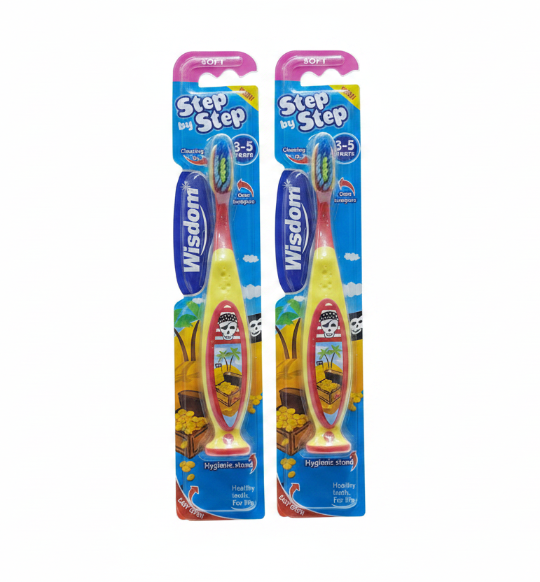 Wisdom Step By Step Toothbrush (3-5Yrs).