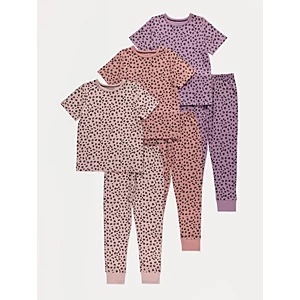 George Kids Pyjamas 3 Pack Set