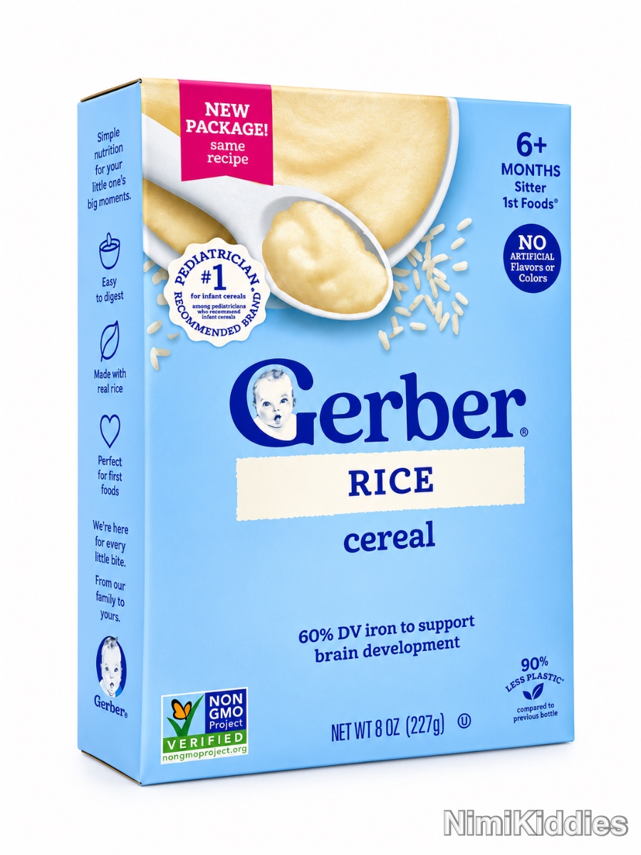 Gerber Rice Cereal 6m+ 227g
