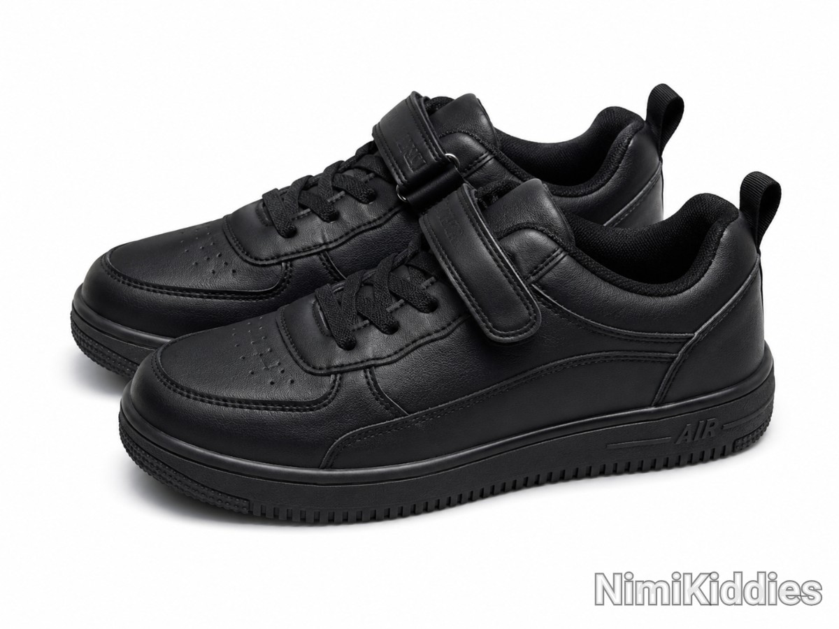 Boys Black Canvas