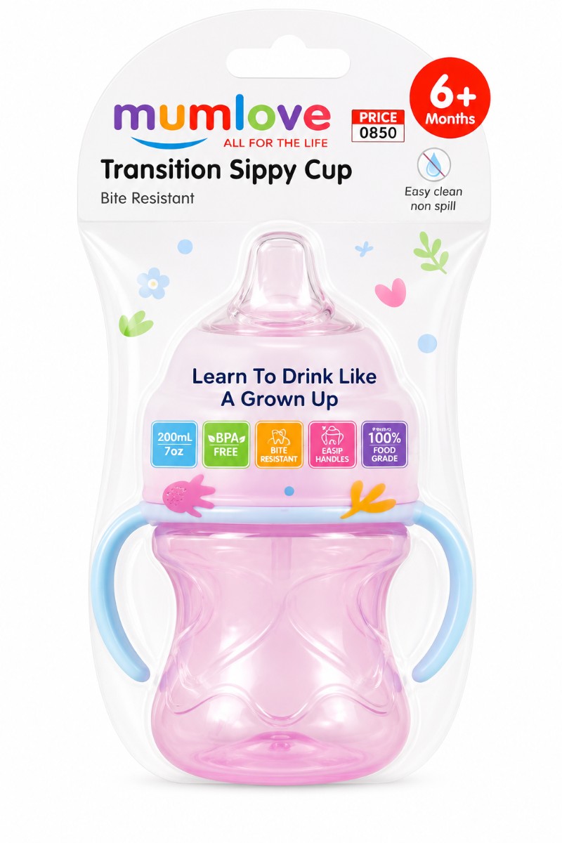 Mumlove Transition Sippy Cup 6+ Month.