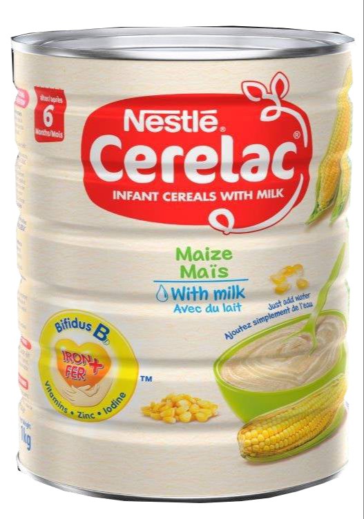 Nestle Cerelac Maize with Milk (1kg)