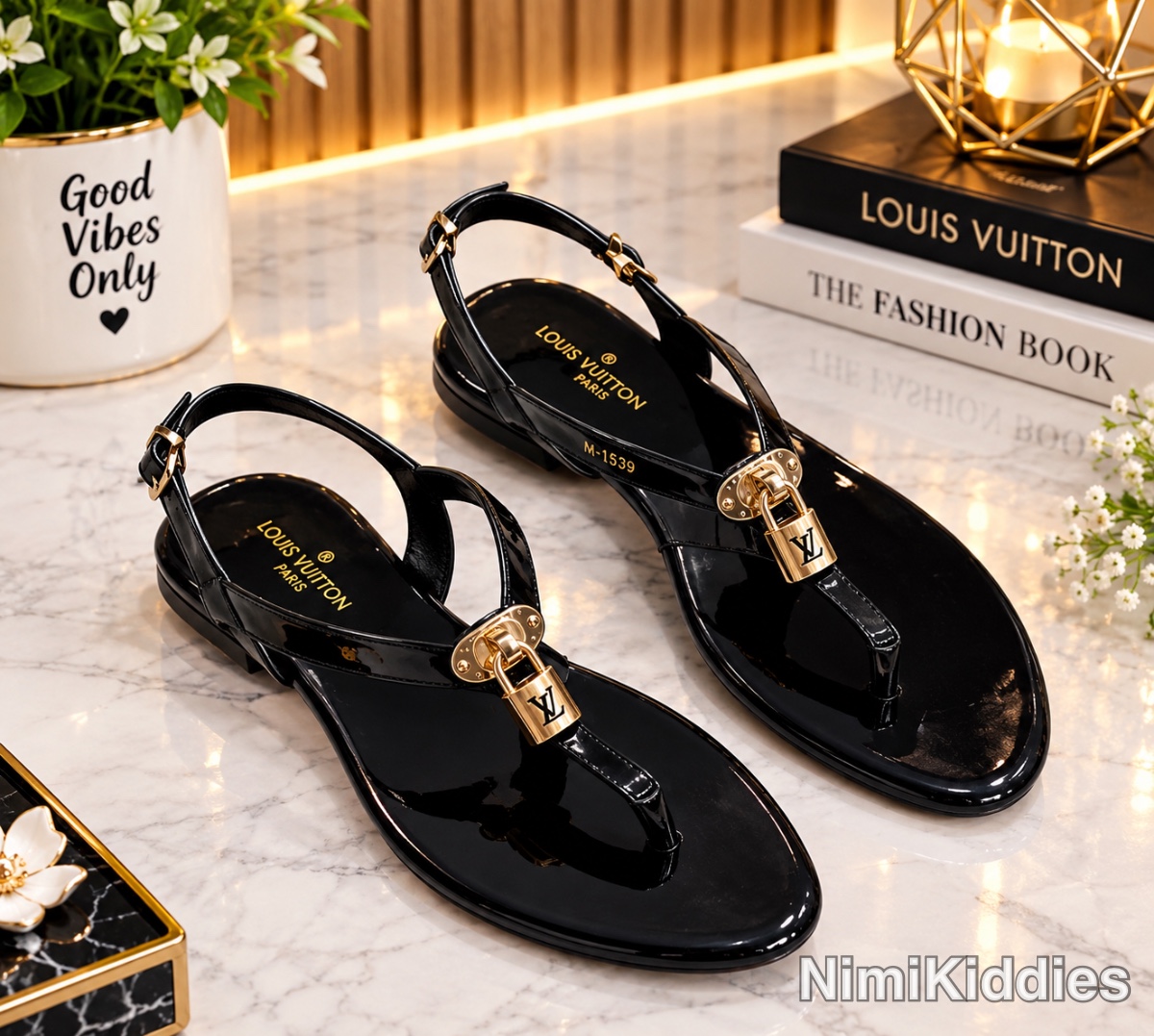 Louis Vuitton Paris Girls Sandals