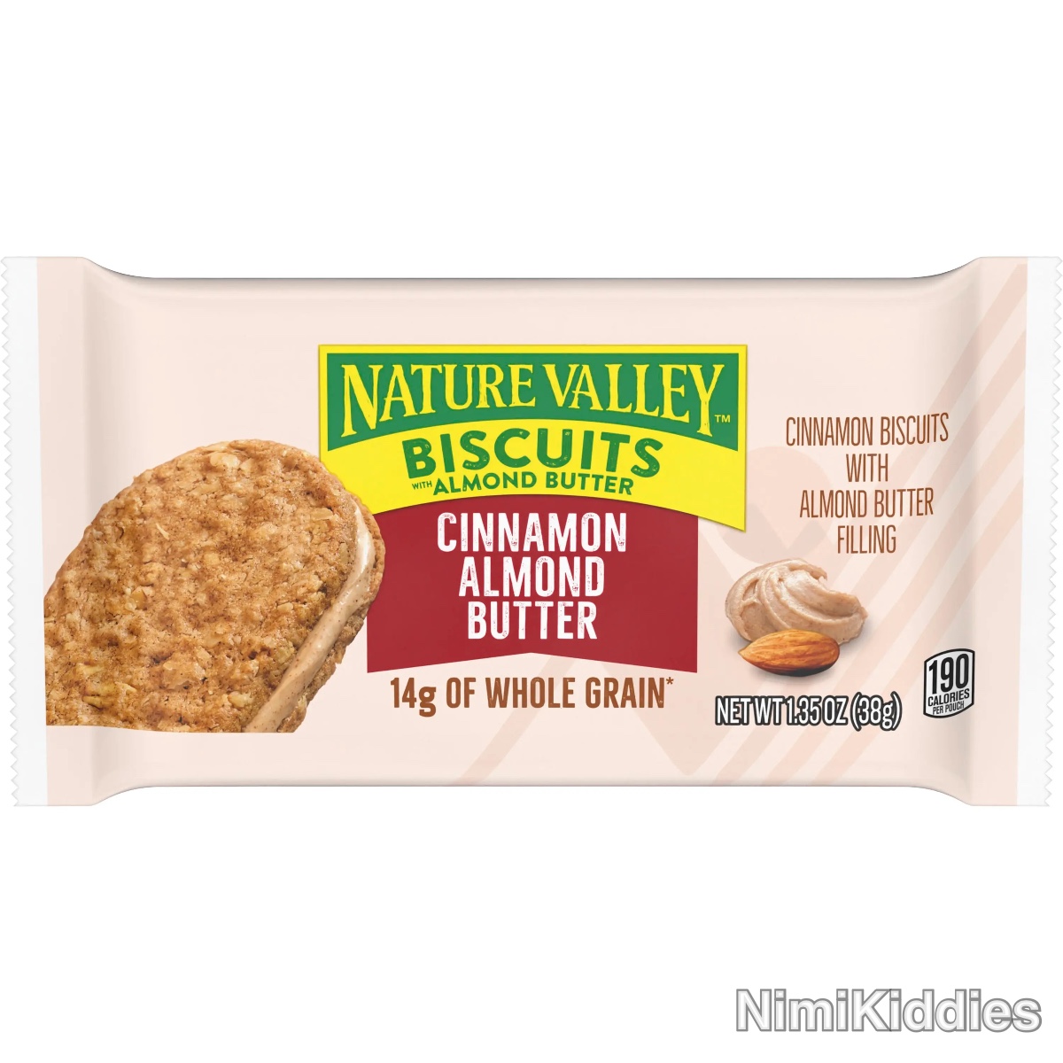 Nature Valley Biscuits With Almond Butter 38g.