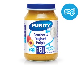 Purity Peaches & Yoghurt Delight (Yogi 8 Months) 200ml.