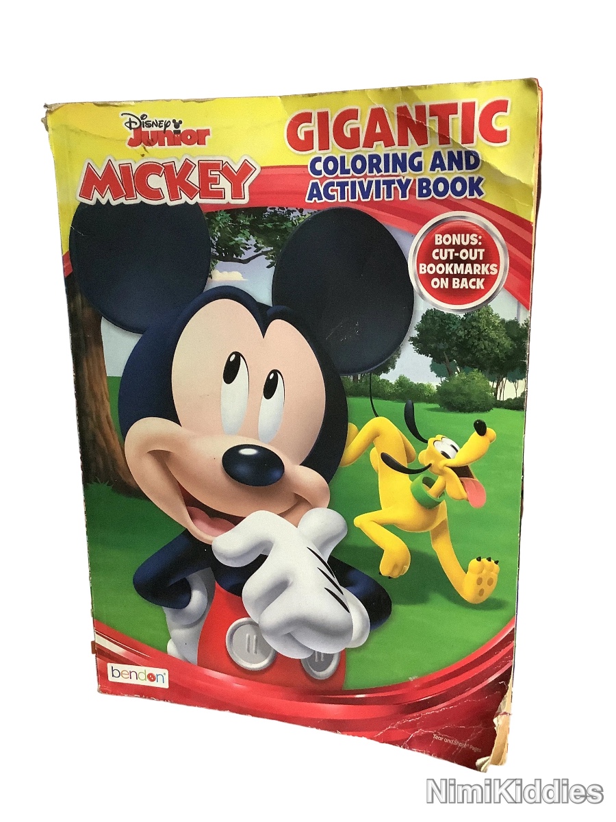 Mickey Gigantic Coloring and Activity Book