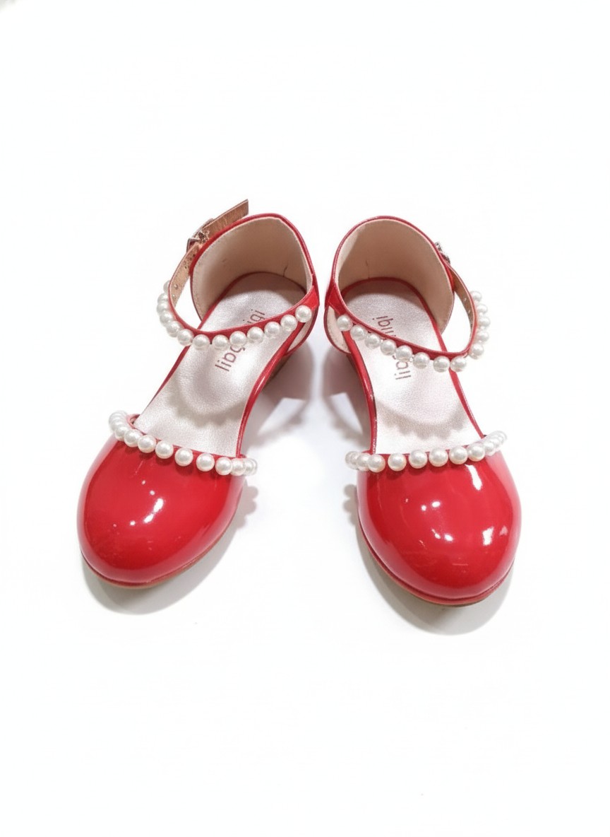 Linglimiqi Girls Beaded Shoe
