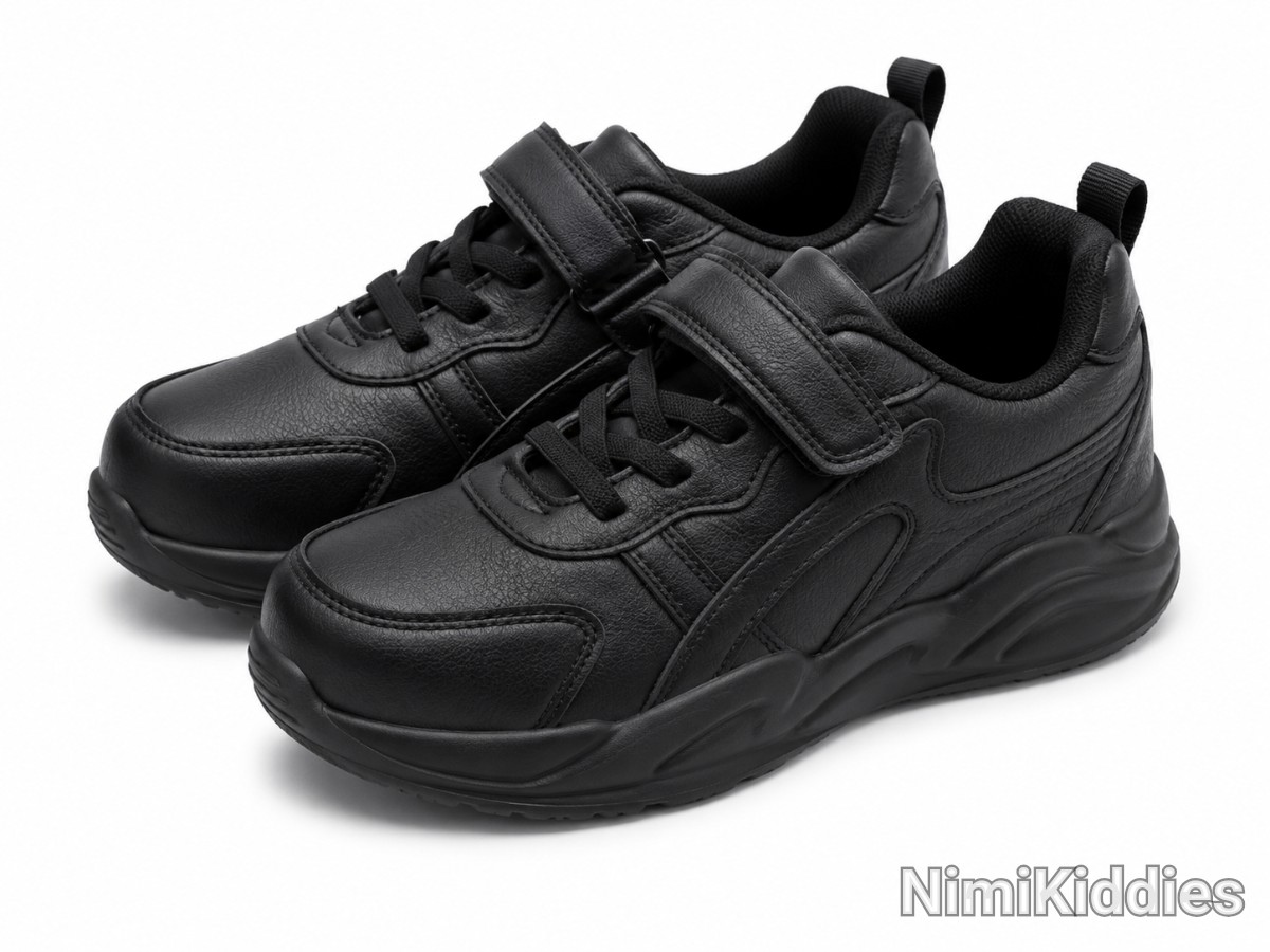 Boys Black Canvas