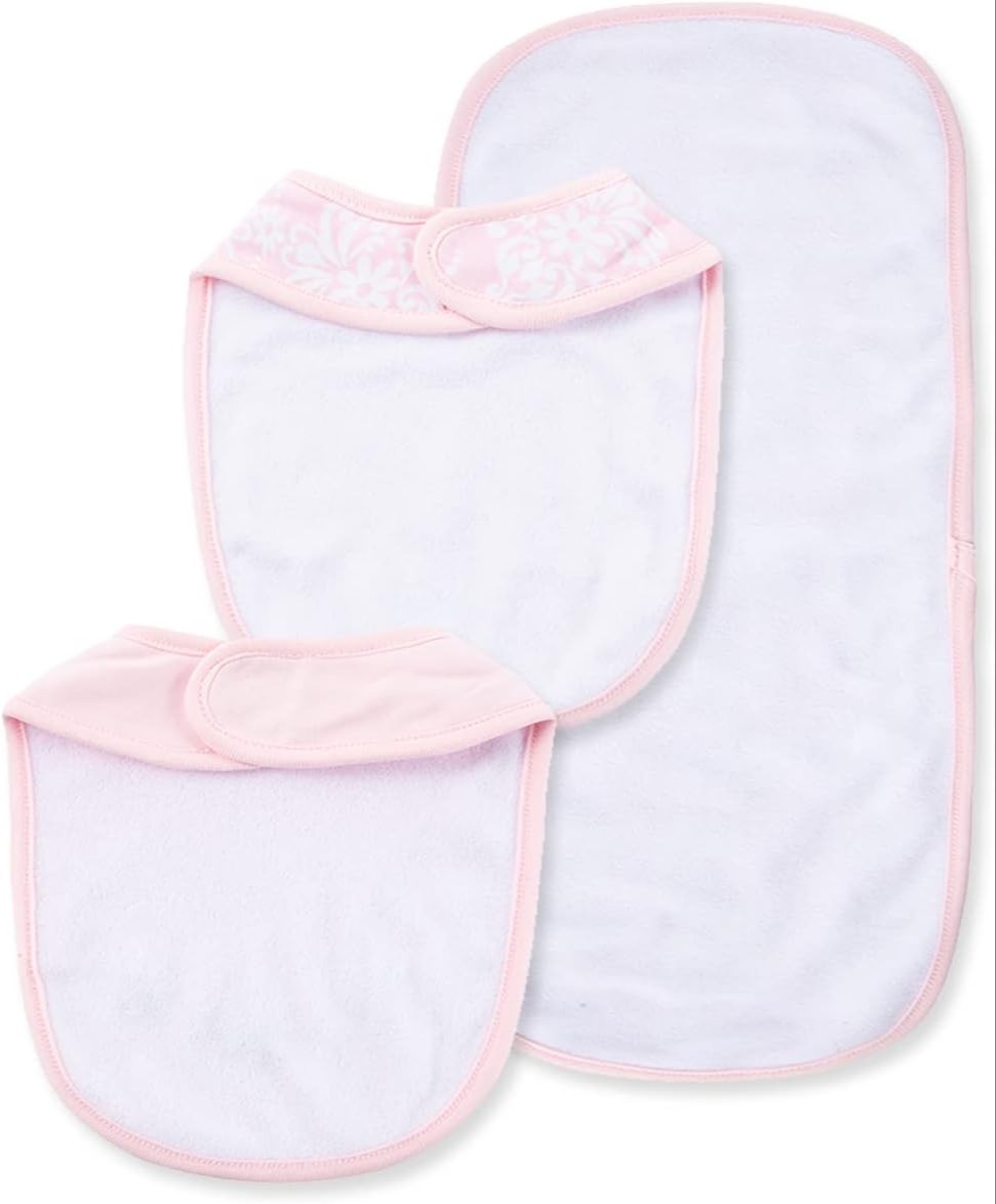 Little Alpaca 2bibs and 2burp cloths