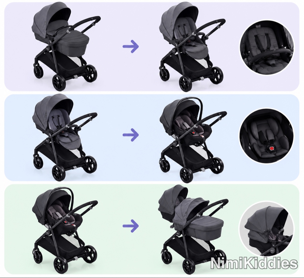 GRACO Transformer Stroller Bed