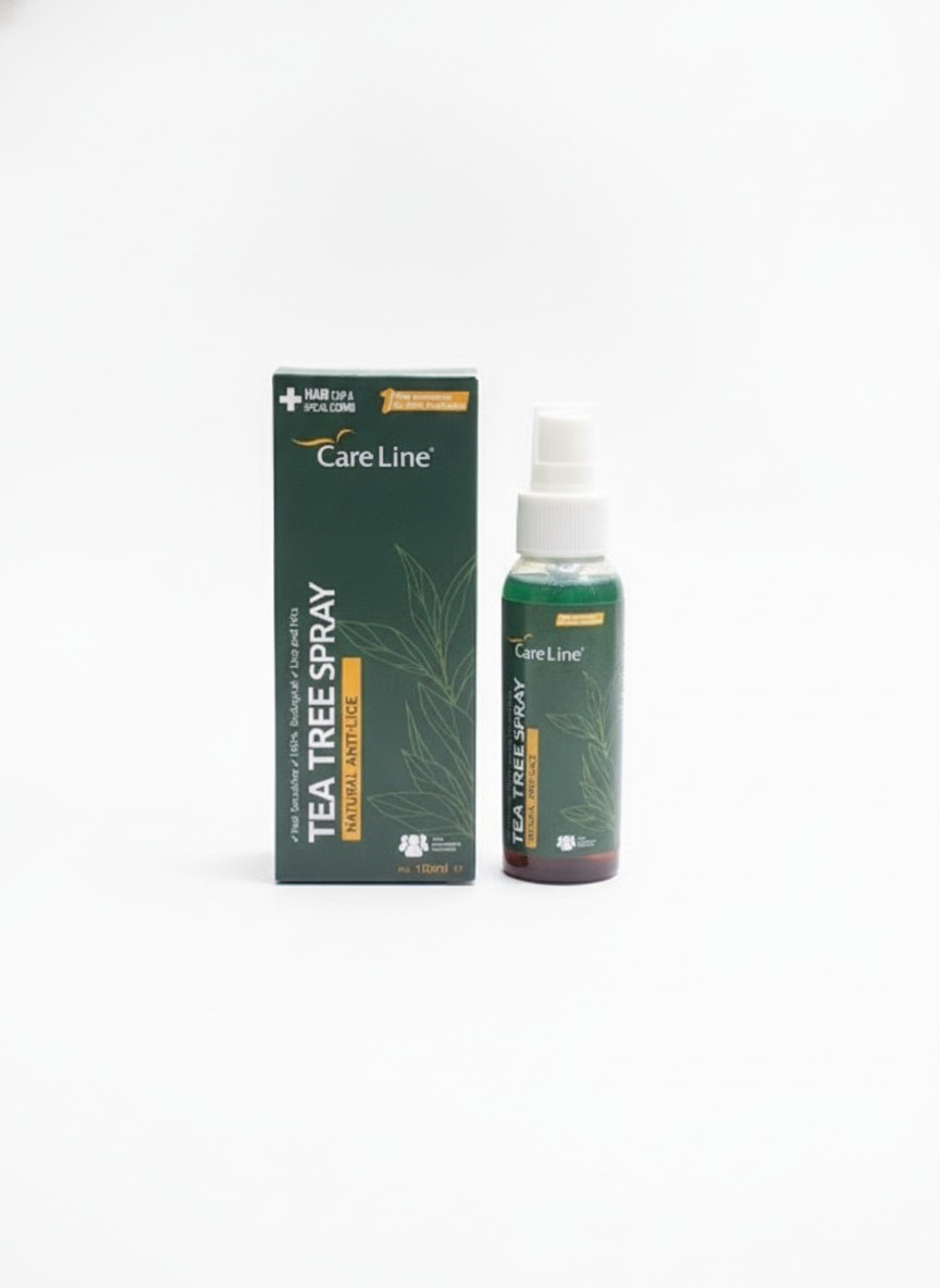 Care Line Tea Tree Spray Natural Anti-Lice 100ml