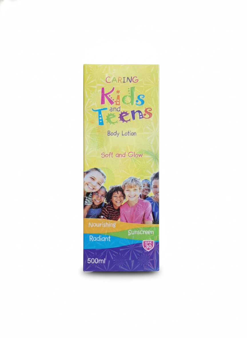Caring Kids And Teens Body Lotion 500ml