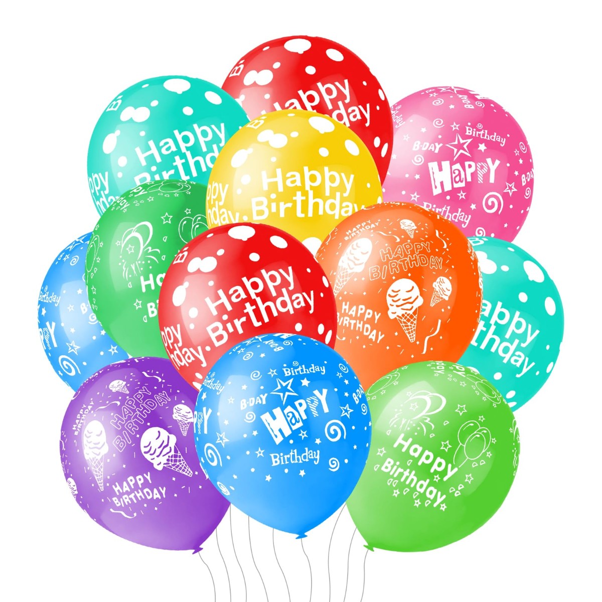 Single Happy Birthday Balloon