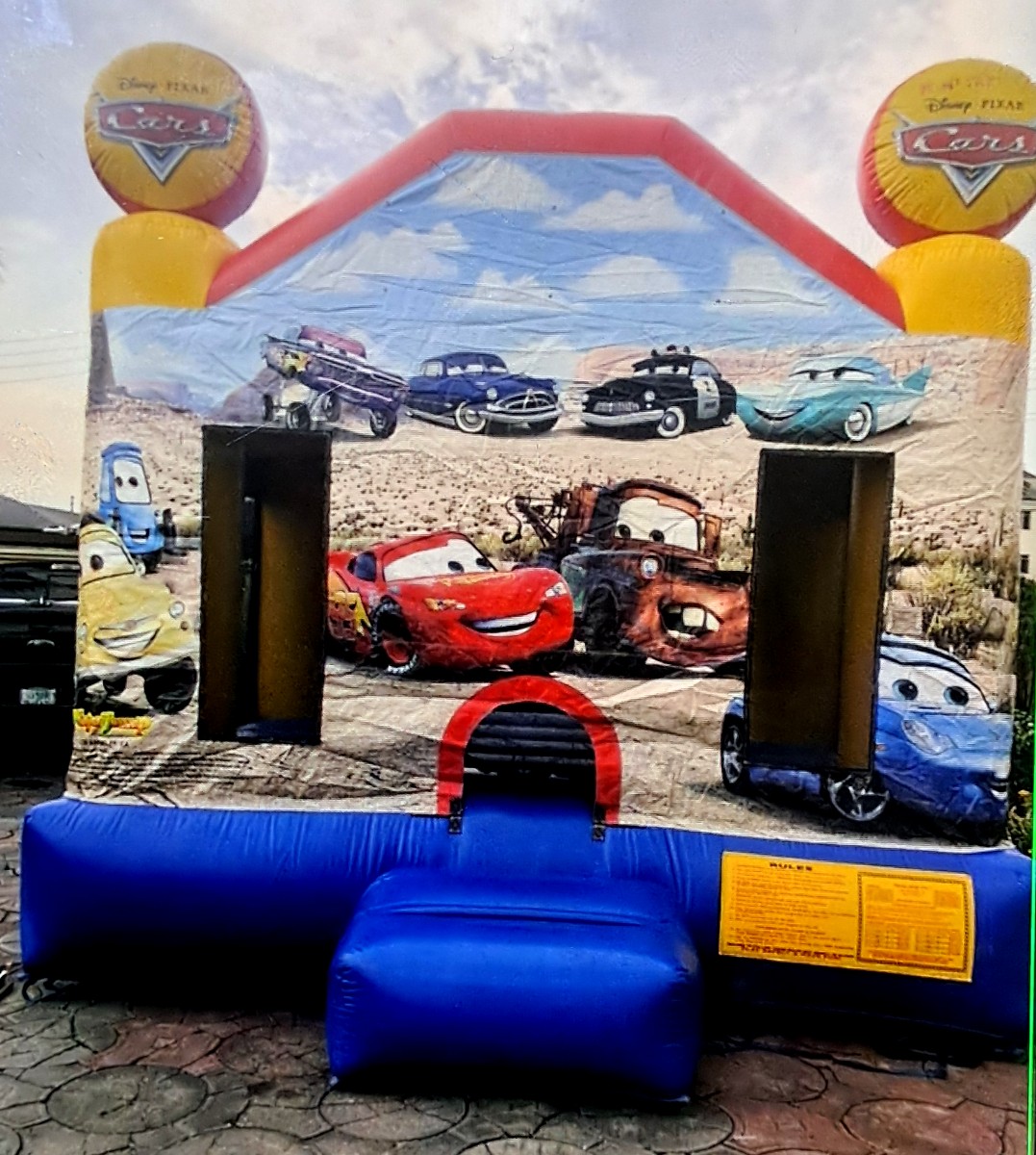 Cars Bouncy Castle