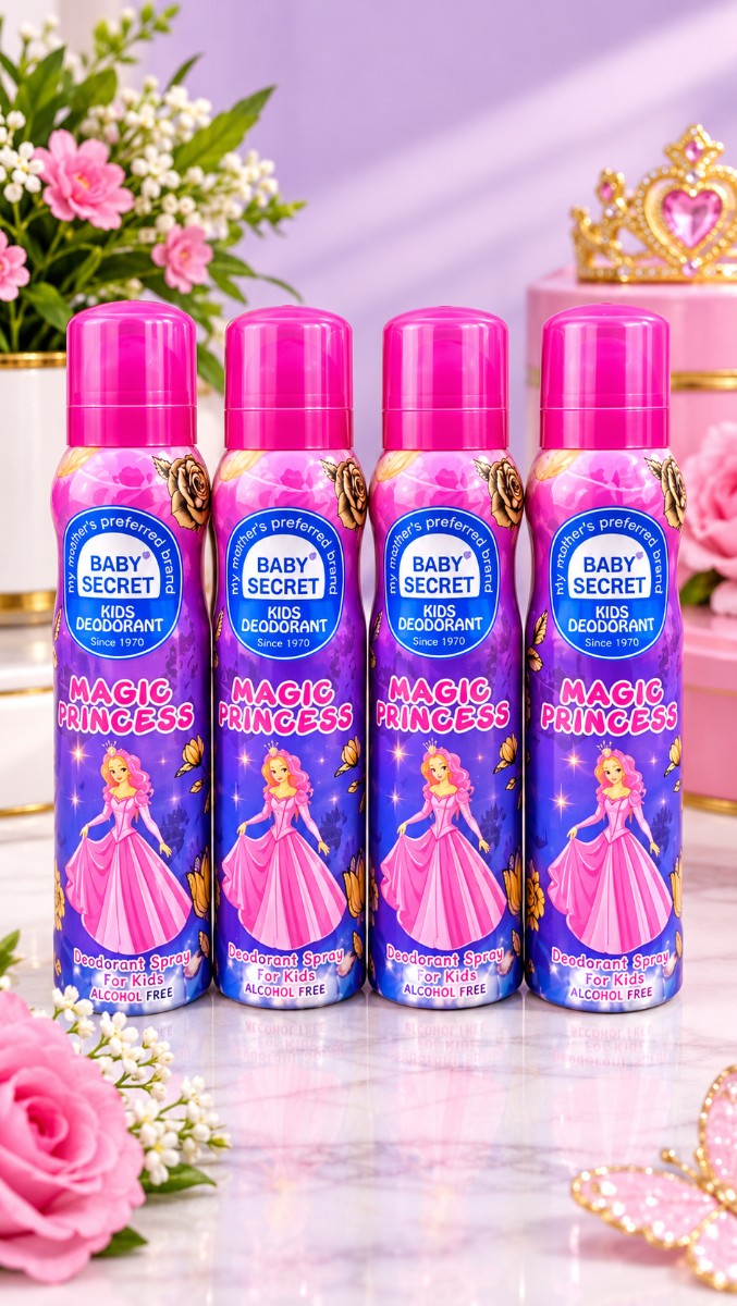 Baby Secret Kids Deodorant Spray (Magic Princess)150ml