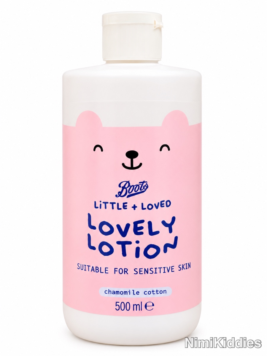 Boots Little + Loved Lovely Lotion with Chamomile Cotton 500ml.