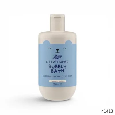 Boots Little + Loved Bubbly Bath Chamomile Cotton 500ml.