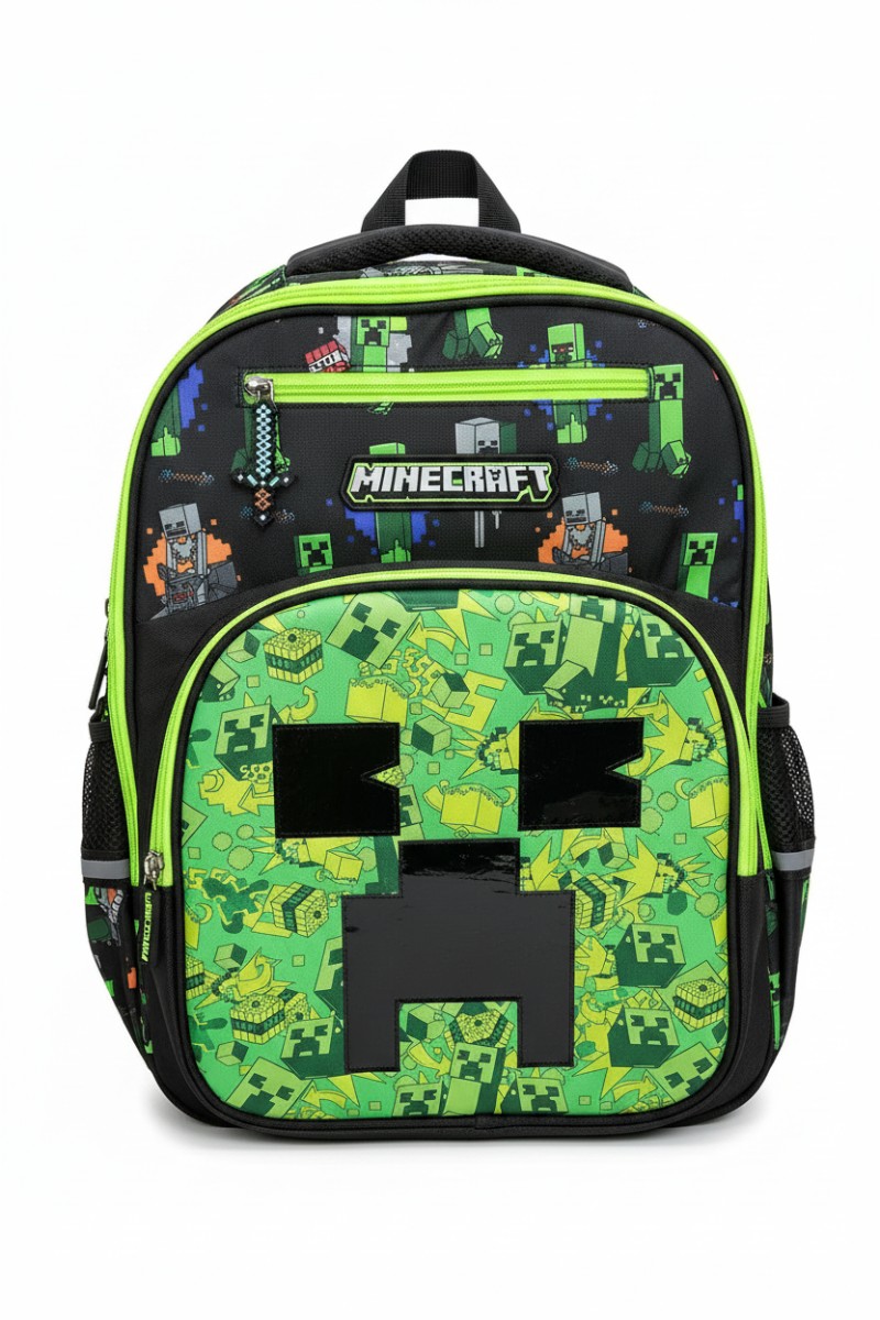 Minecraft Back To School Backpack (Game on)