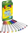 10 SUPER TIP MARKERS  CRAYOLA WASHABLE MARKERS