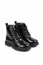 High Boot shoe with Black Sole