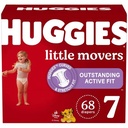 Huggies Little Movers Baby Diapers Size 7(Carton).