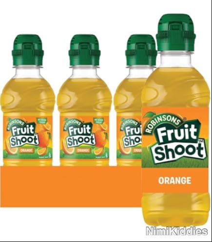 Robinsons Fruit Shoot Orange Drink 4x200ml (Single Roll)