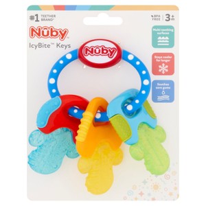 Nuby Icybite Keys Teether (3m+).
