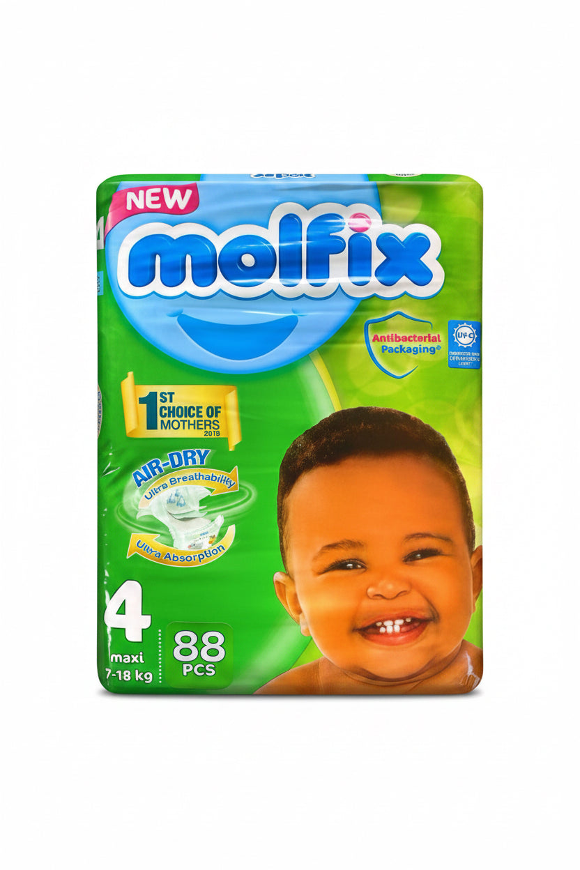 Molfix Diaper Size4 Maxi 7-18kg