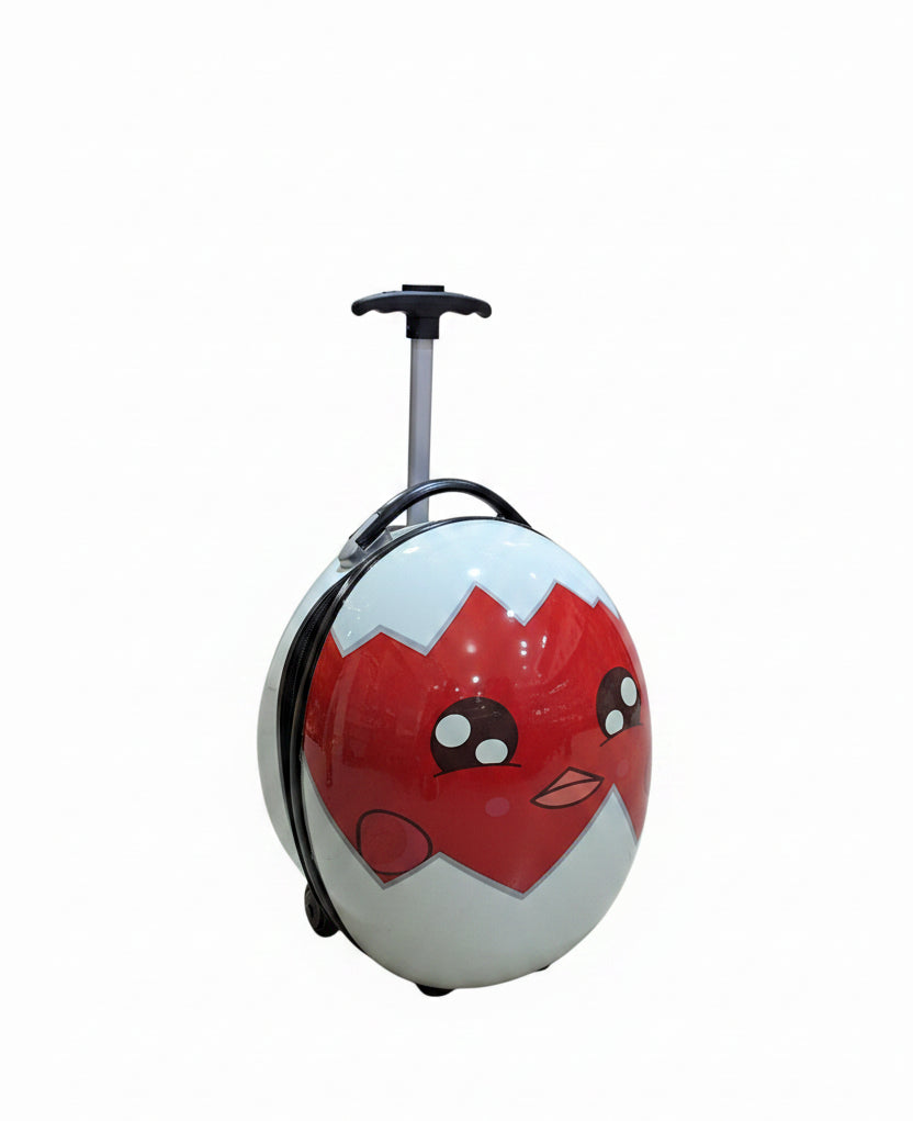 Oval Shape Travelling Trolley Box for Kids.