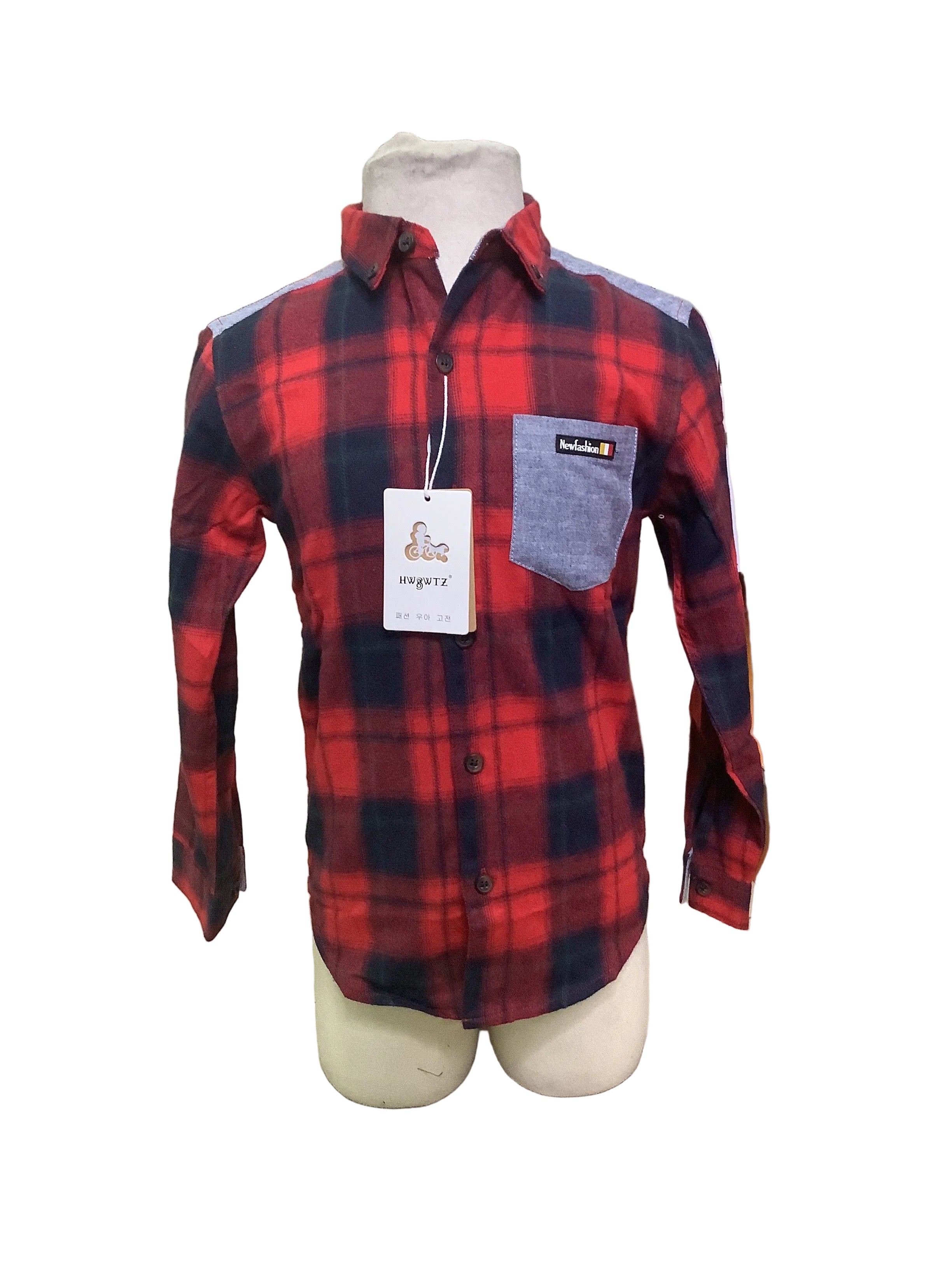 HW & GW NewFashion Boys’  Shirt(Style:6521)