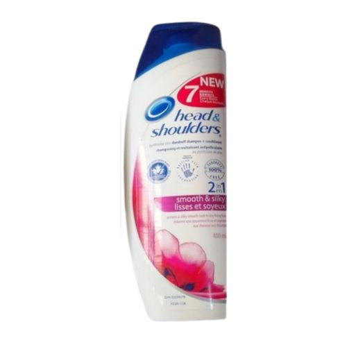 New Head & Shoulders 2in1 Smooth & Silky Lisses et Soyeux 400ml.