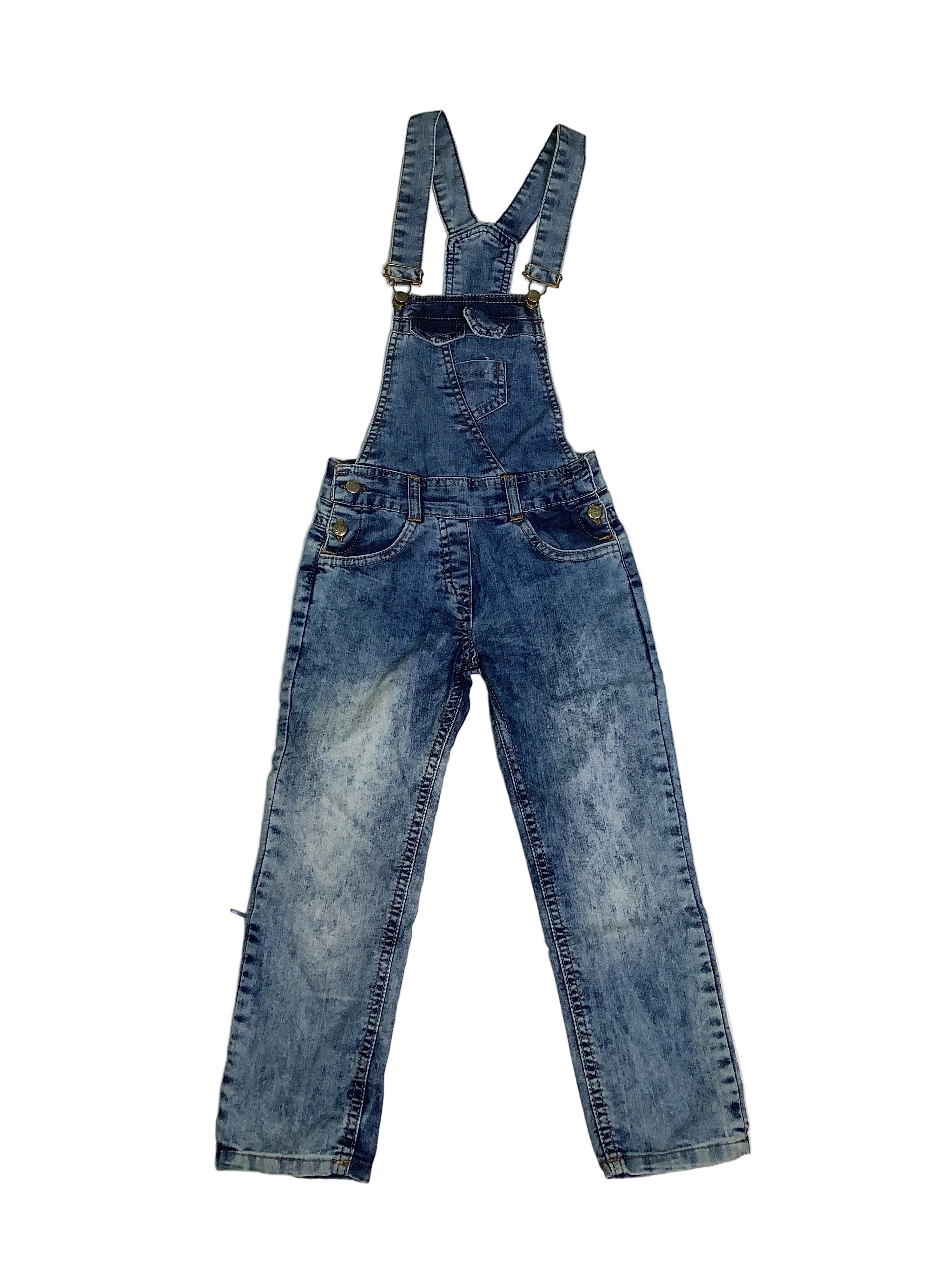 Girls Jeans Jumpsuit.