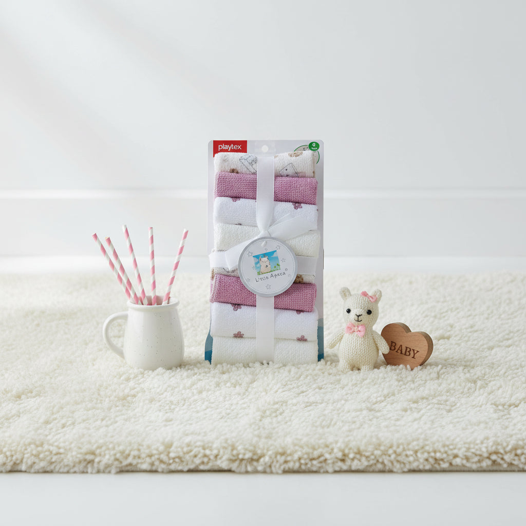 Little Alpaca Playtex 8in1 Infant Washcloths.