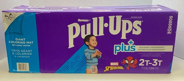 Huggies Pull-Ups Pants Boys 2T-3T(Single Roll)