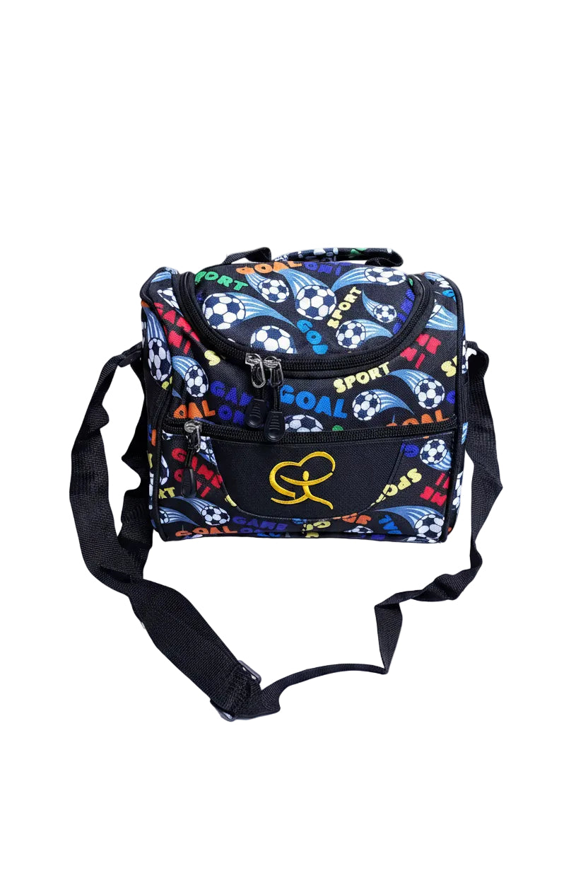 Kids Sport Goal Fancy Lunch Bag.