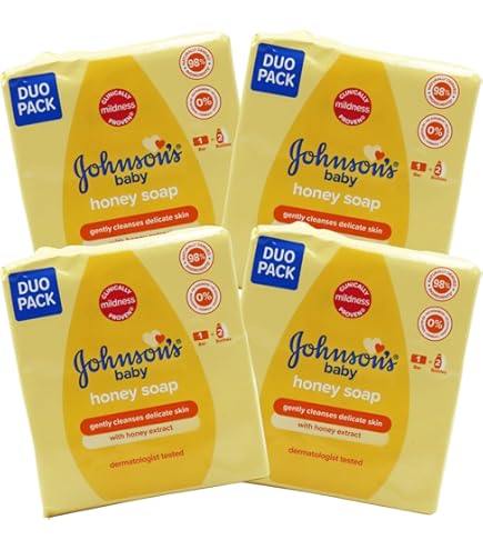 Johnson's baby honey soap (duo pack 2x90g)