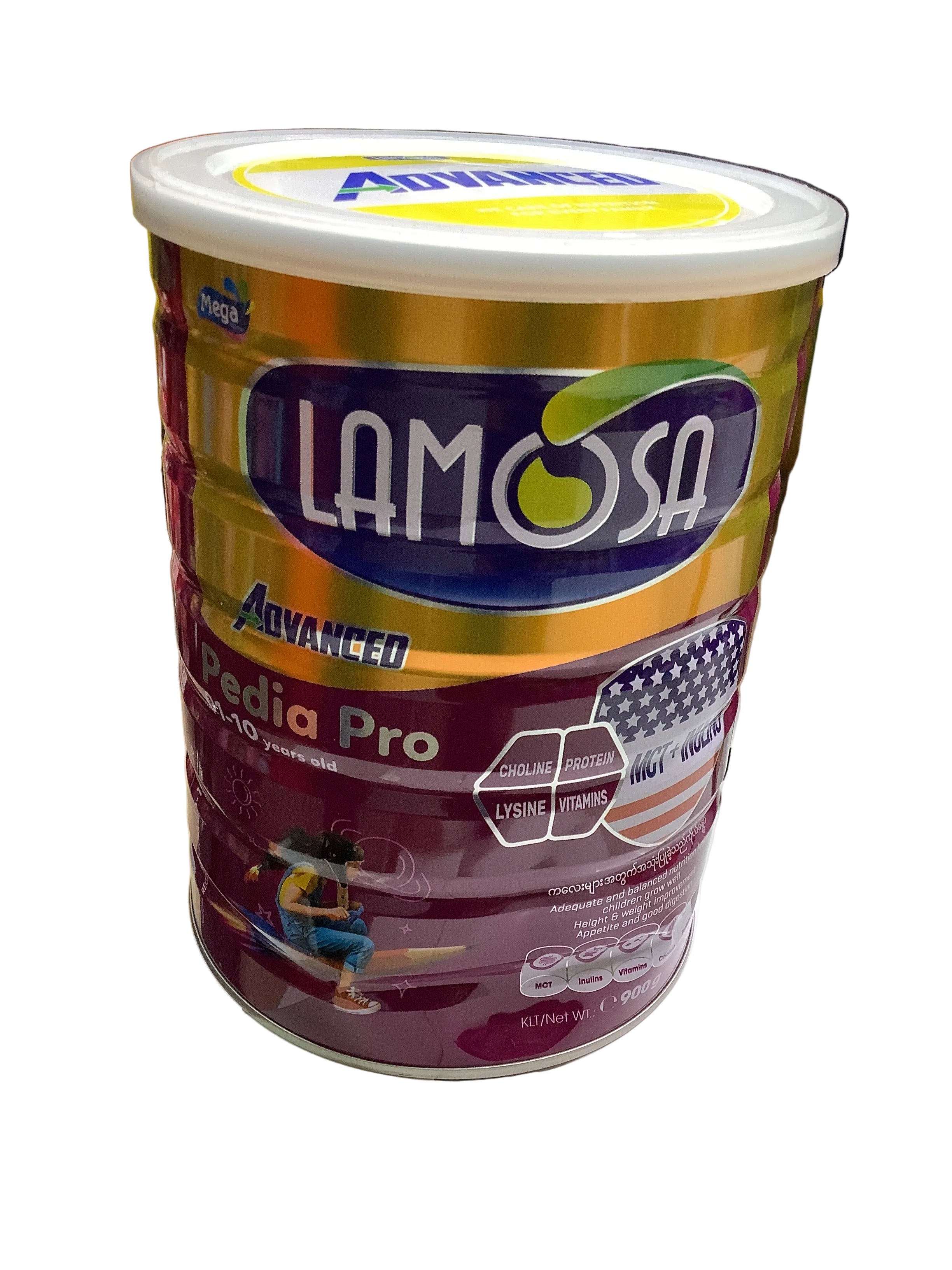 Lamosa Advanced Pedia Pro Supplement Food 1-10yrs (900g)