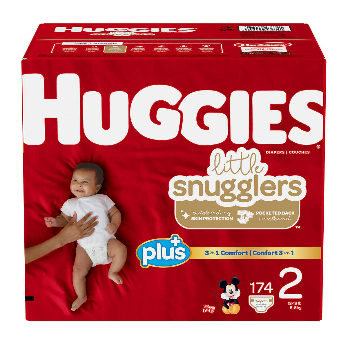 Huggies little snugglers Size2(carton)