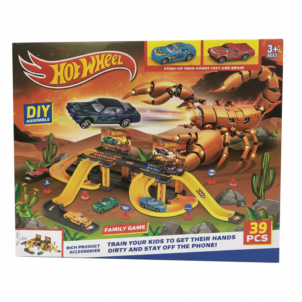 Hot Wheel  Family Game, 39PCS