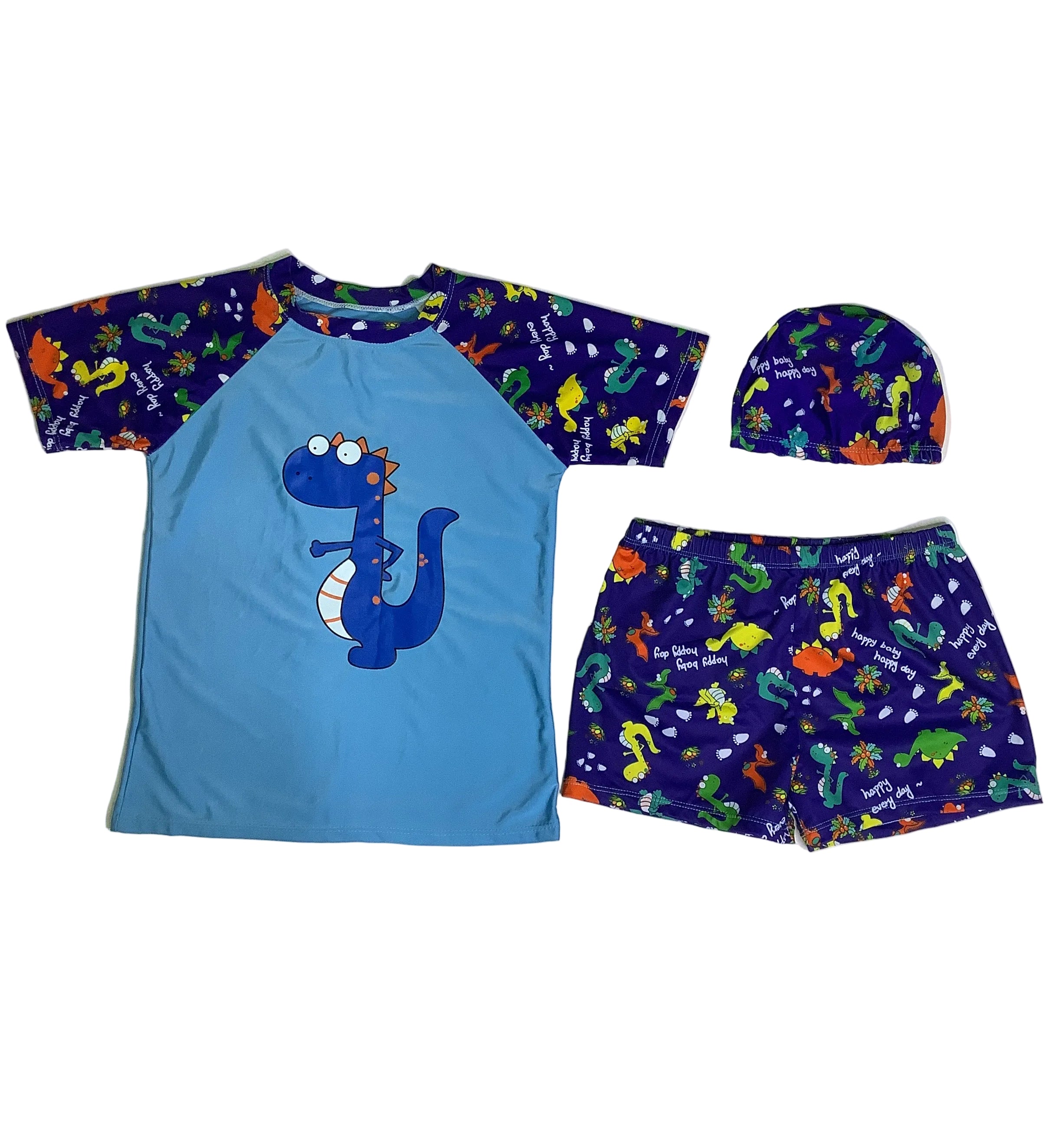 Happy Baby Everyday 3 Piece Set Boys Swim Suits.