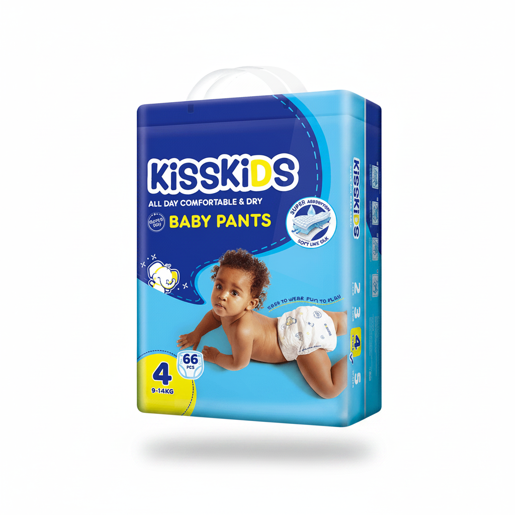 KissKids baby Pant Size 4(9-14kg)-Roll