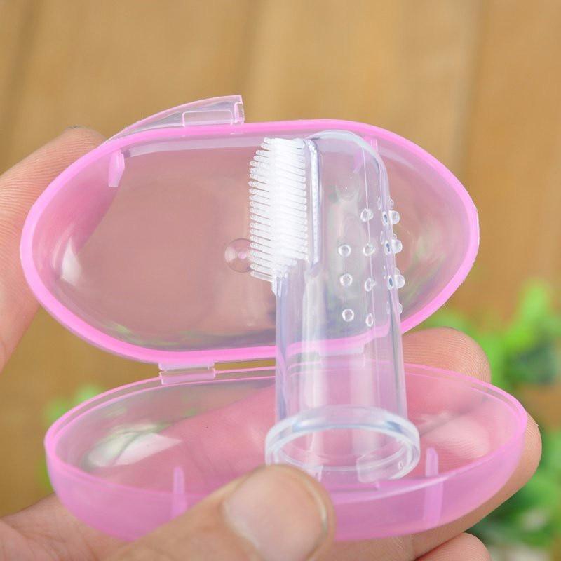 Only Baby Silicone baby Finger Brush 0m+   (0% BPA Free).