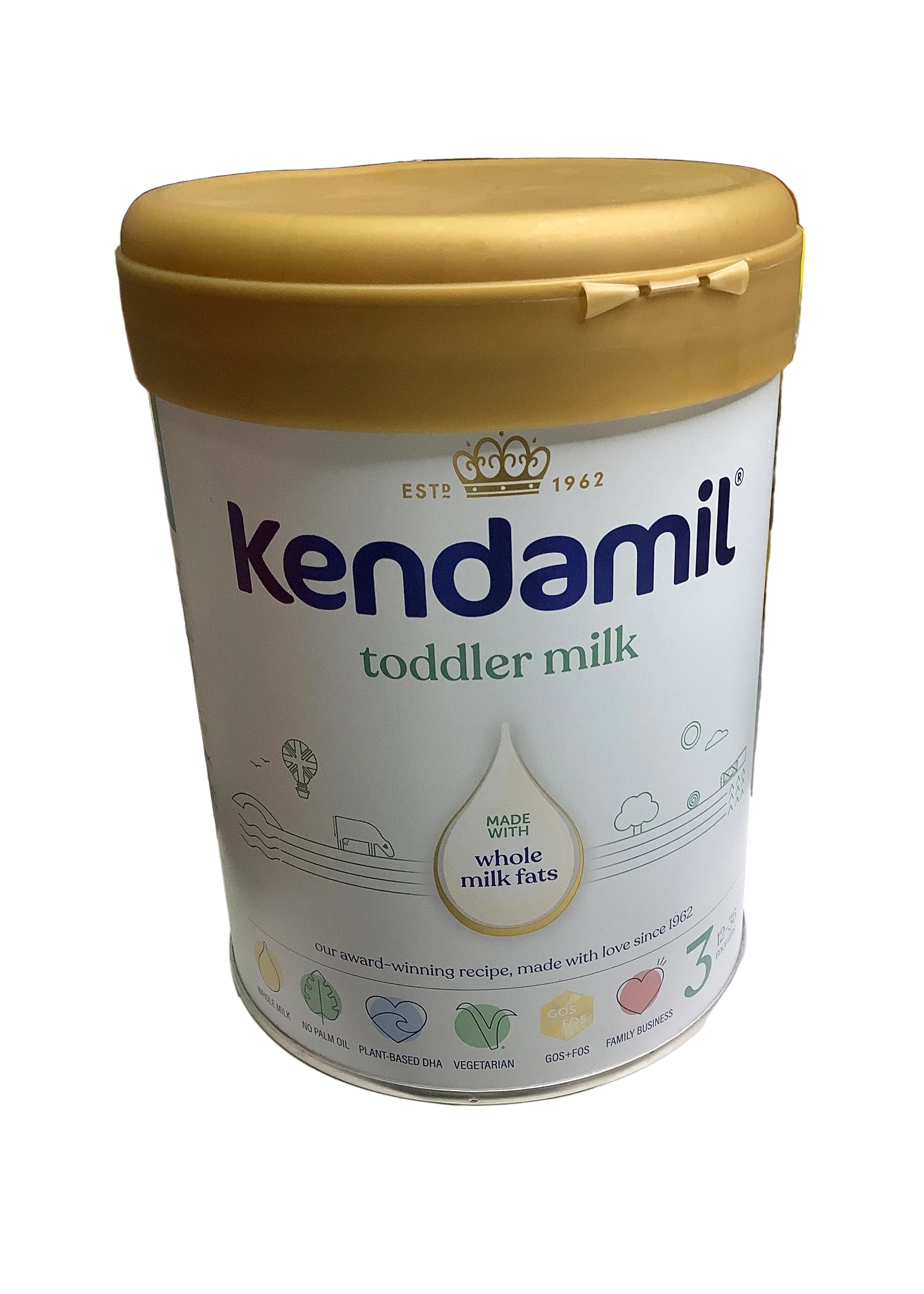 Kendamil Classic Toddler  Whole Milk Formula Stage3 (800g).