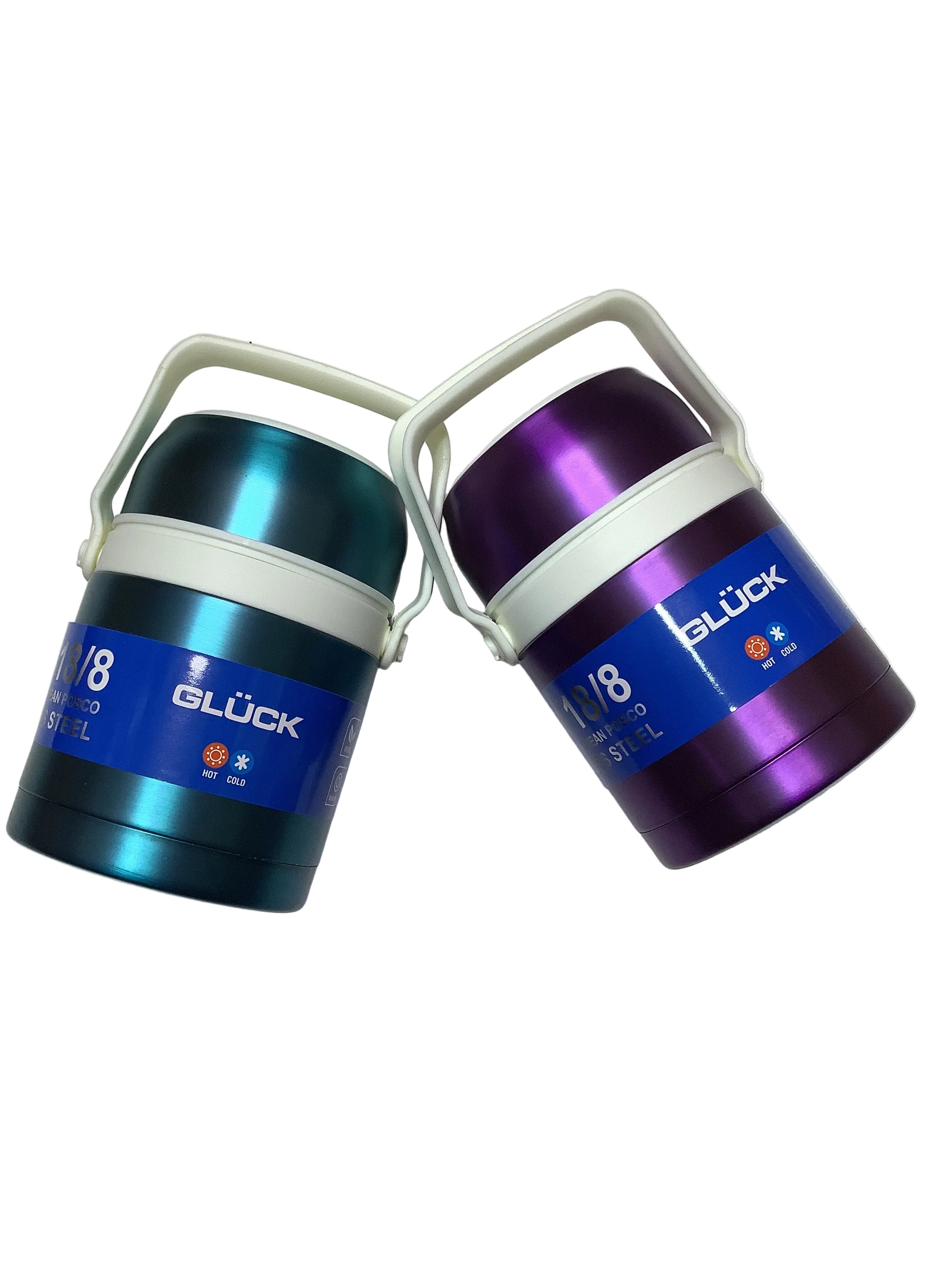 Gluck Vacuum Insulated Stainless Steel Food Jar 800ml.