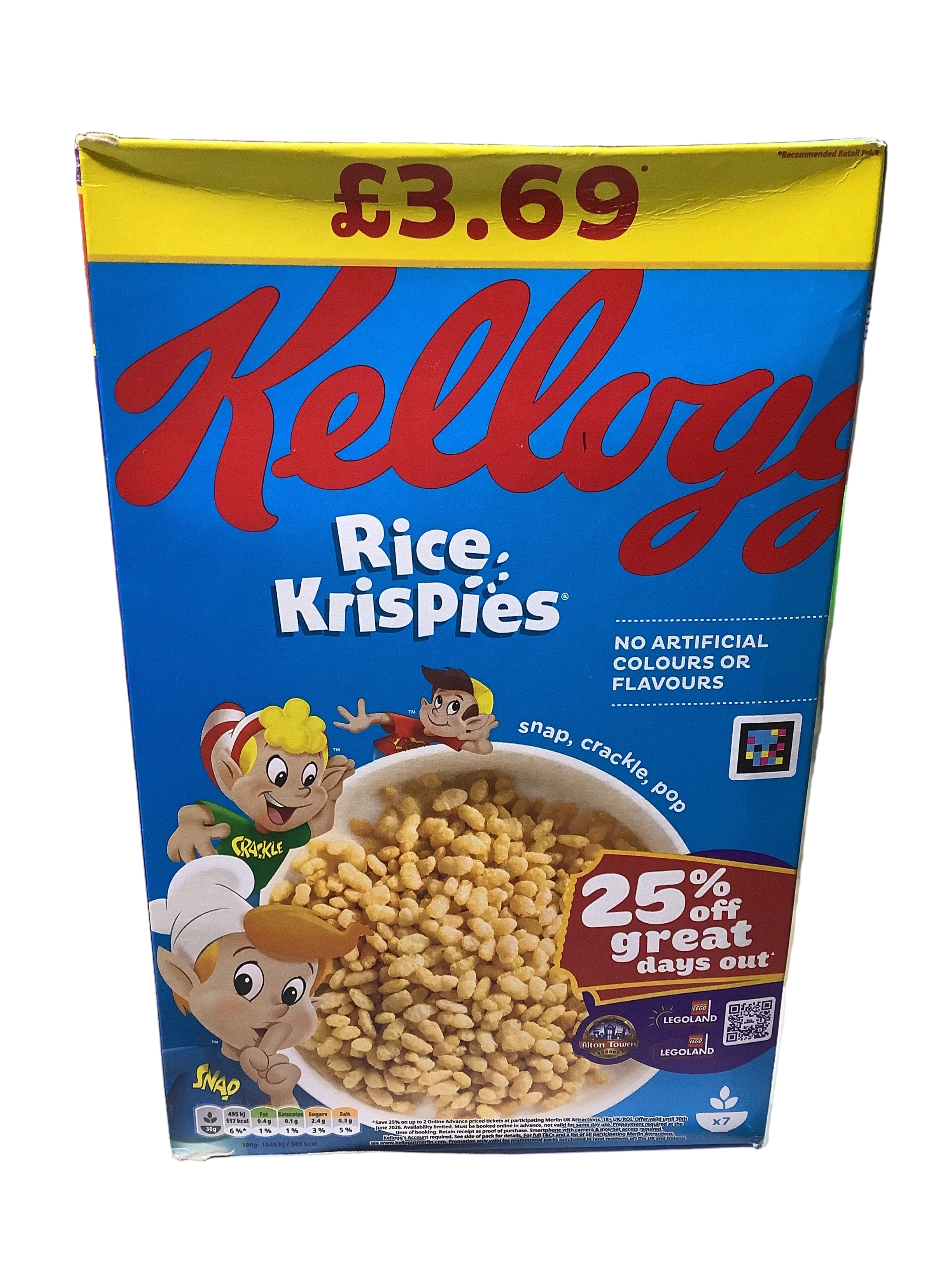 Kelloggs Rice Krispies 430g.
