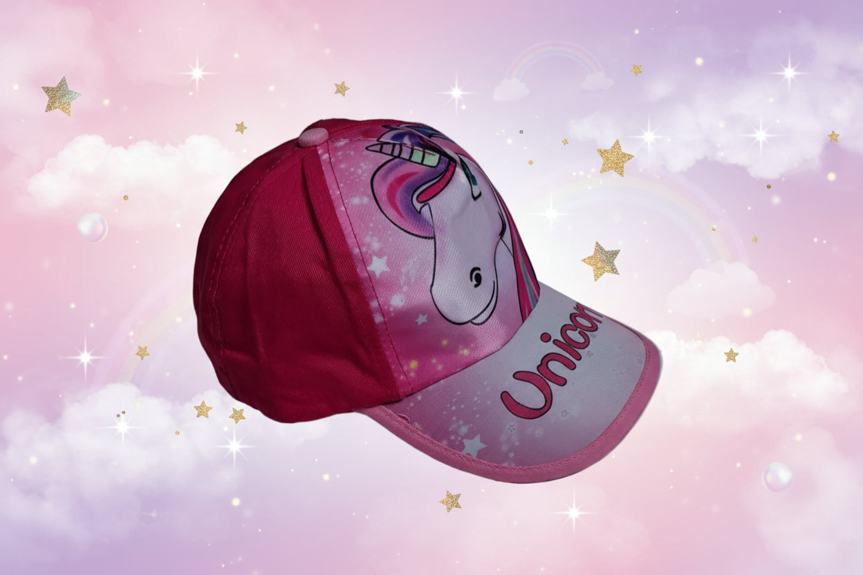 Unicorn Kids Face Cap.