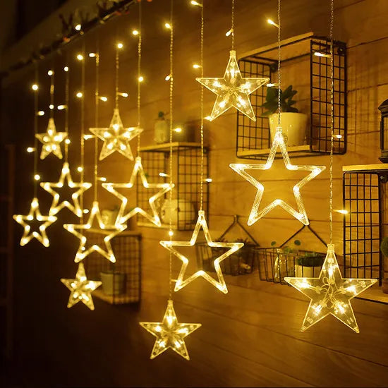 Iron Curtain Lamp Series Christmas Light Deco
