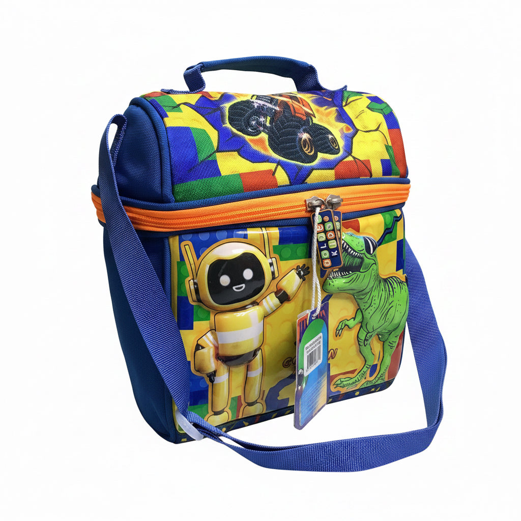 Golden Kids Dinosaurs Character Lunch Bag