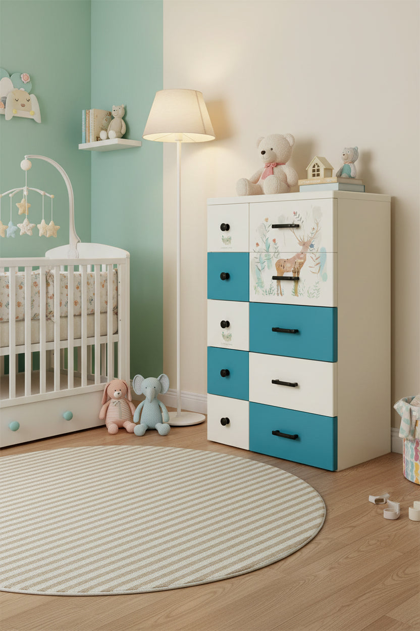 Leisure Time Plastic Kids Wardrobe